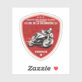 col de la colombiere , franse alpen sticker (Vel)