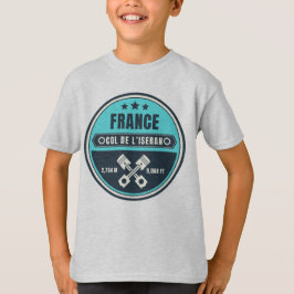 Col de l'Iseran Franse Alpes motorfiets tour T-shirt