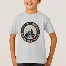 Col de l'Iseran Franse Alpes motorfiets tour T-shirt