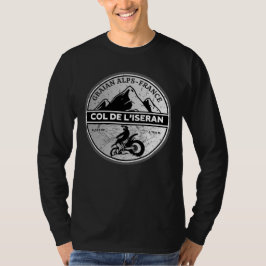 Col de l'Iseran Franse Alpes motorfiets tour T-shirt