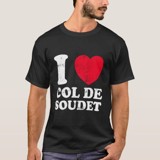 Col De Soudet fiets T-shirt (Voorkant)