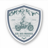 Col des Mosses Zwitserse Alpen motorfietstocht