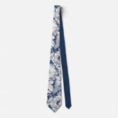 Col Floral Vintage Fleur Cravate (Devant)
