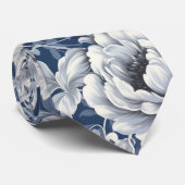 Col Floral Vintage Fleur Cravate (Roulé)