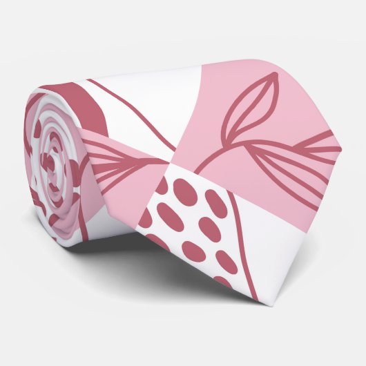 Col minimaliste à motif cravate (Roulé)