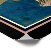 "Cola Abrigo" Art Deco Afdruk van Chilton Longley Poster (Hoek)