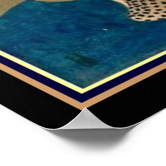 "Cola Abrigo" Art déco Impression par Chilton Long (Coin)