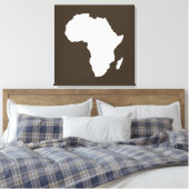 Cola Audacious Africa Canvas Afdruk (Insitu (Slaapkamer))