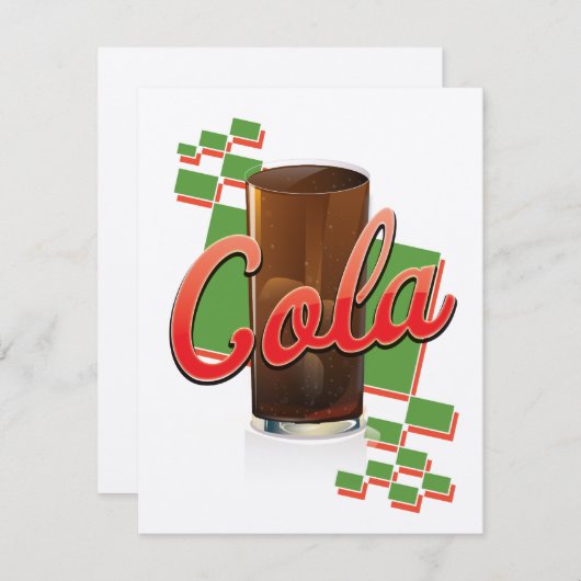  Cola-commerciële (Voorkant / Achterkant)