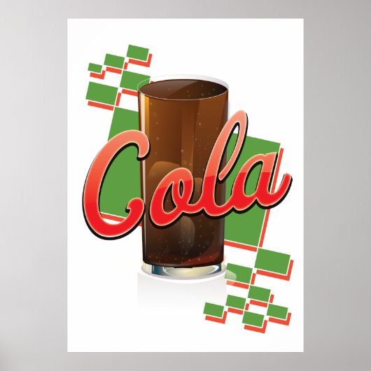  Cola-commerciële Poster (Voorkant)
