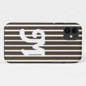 Cola Safari Stripe Case-Mate iPhone Case (Achterkant (horizontaal))