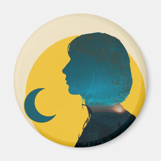 Colagem Dramática, Emocional e Intensa Laranja Magneet (Voorkant)