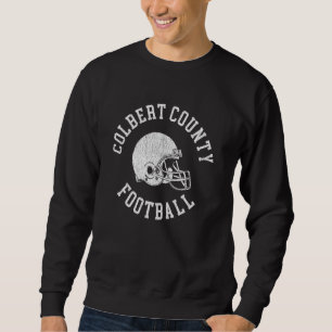 Colbert County Football Retro Footballhelm Trui