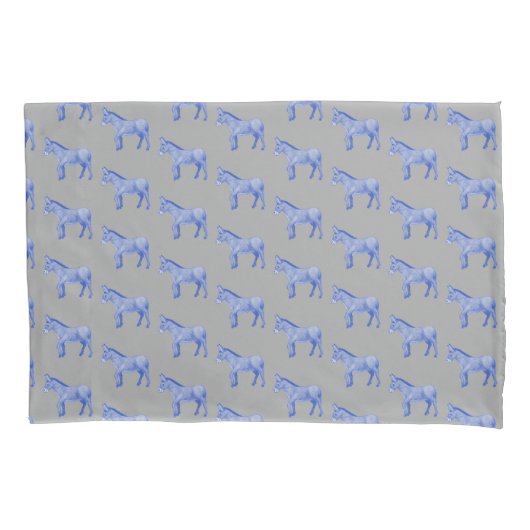 Colby College Mules Kussensloop (Voorkant)