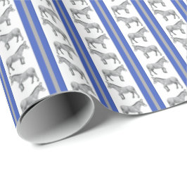 Colby College Mules  Wrapping Paper Cadeaupapier