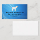 Cold Air Conditioning Service Visitekaartje (Voorkant / Achterkant)