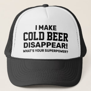 Cold Beer Trucker Hat (Pas het aan!) Trucker Pet