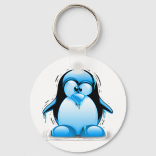 Cold Blue Tux Sleutelhanger