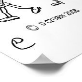 Cold Brass White Poster (Hoek)