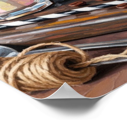 Cold Brew Coffee Wall Art Poster (Hoek)