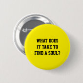 Cold Hard World Lyric Button (Voorkant /achterkant)