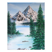 Cold Mountain Foto Afdruk (Voorkant)