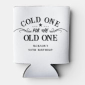 Cold One voor de Old One 50th Birthday Cooler (Voorkant)