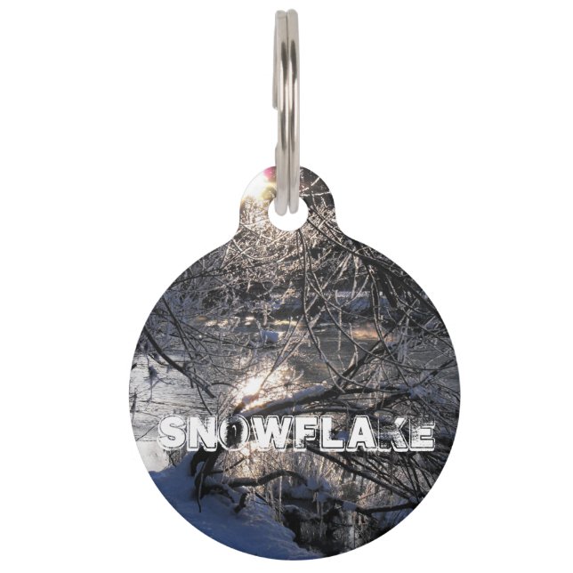 Cold River Hafren Huisdierpenning (Voorkant)