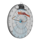 Cold Snowman Dartbord (Voorkant Links)