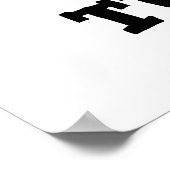 Cold Turkey Funny Animal Pun Poster (Hoek)