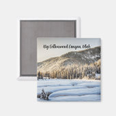 Cold Utah-herinneringen Magneet (Voorkant / Achterkant)