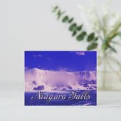 Cold Winter Mist bij Niagara Herfsten Briefkaart (Staand voorkant)