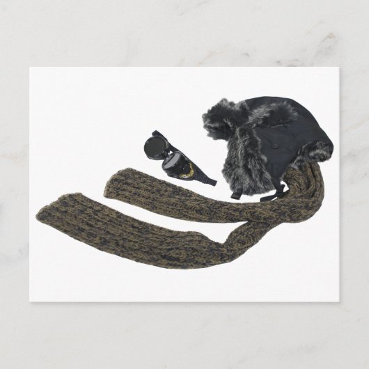 ColdSteampunkAviatorKit050110 Briefkaart (Voorkant)