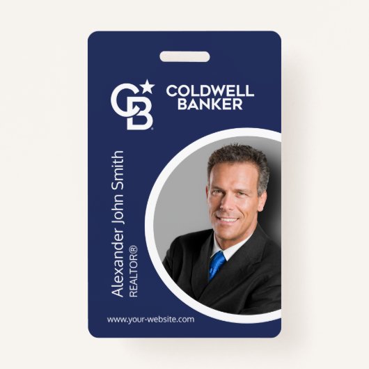 Coldwell Banker ID Kaart Blue Badge (Voorkant)