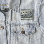 Cole Ranches Vierkante Button 5,1 Cm (In situ)
