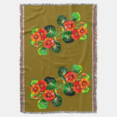 coleção Flores do Brasil capuchinha,  Deken (Voorkant Verticaal)