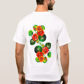 coleção Flores do Brasil capuchinha,  T-shirt (Achterkant)