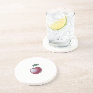 🍒 Colección: Sweet Cherry Classic – Timeless Eleg Zandsteen Onderzetter