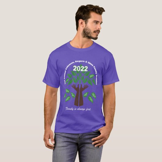 Coleman, Rogers & Sims Family Reunion T-shirt (Voorkant volledig)
