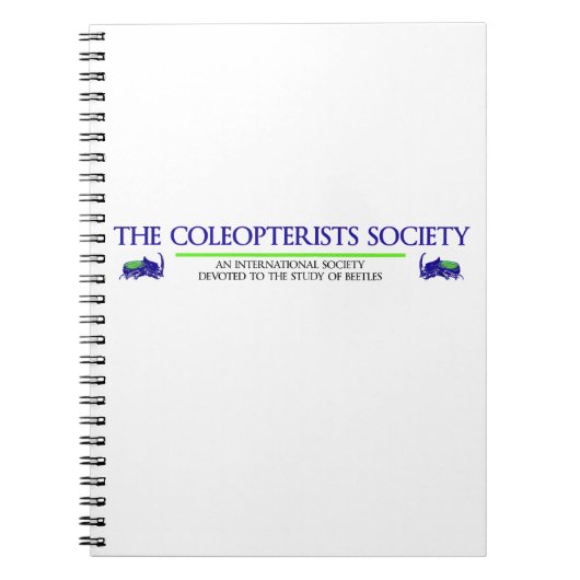 Coleopterist Society Logo I Notitieboek (Voorkant)