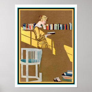 Coles Phillips Art Déco " Fade Away Girl " 12 x 16