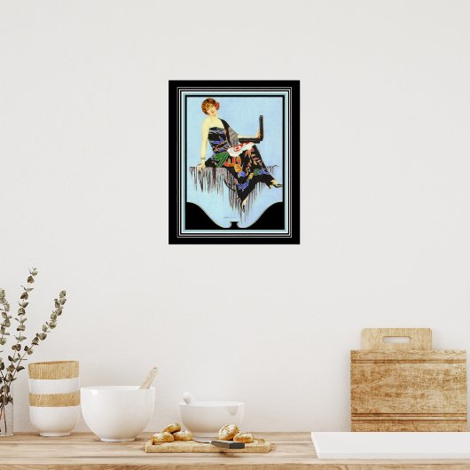 Coles Phillips Art Déco Mode Imprimer 16x20 (Cuisine)