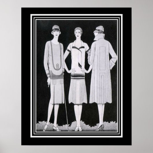 Coles Phillips Art Deco Mode Print 16x20 (Voorkant)