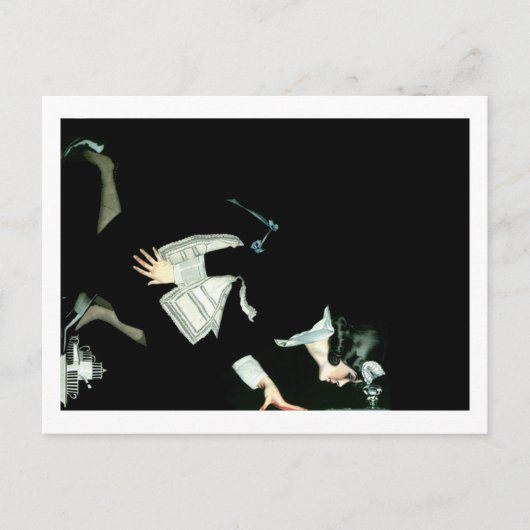 Coles Phillips Fadeaway - in een Positie het te Briefkaart (Voorkant)