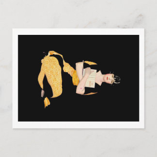 Coles Phillips Fadeaway Meisje - Agenda Briefkaart