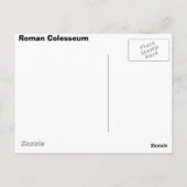 Colesseum bij nacht briefkaart (Achterkant)