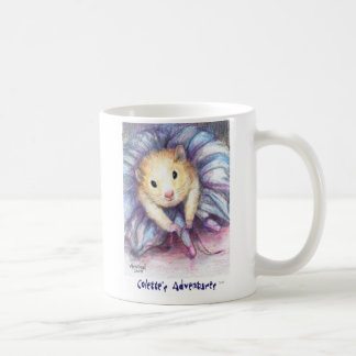 Colette die haar balletschoenen bindt koffiemok