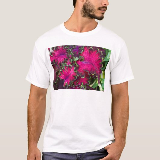 Coleus Macro T-shirt (Voorkant)