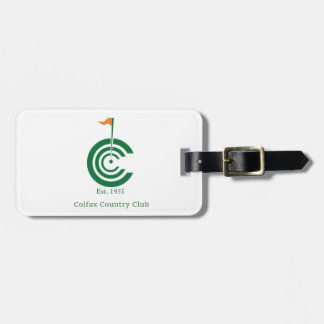 Colfax Country Club Bagagelabel