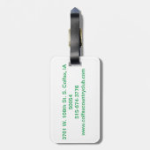 Colfax Country Club Bagagelabel (Achterkant verticaal)